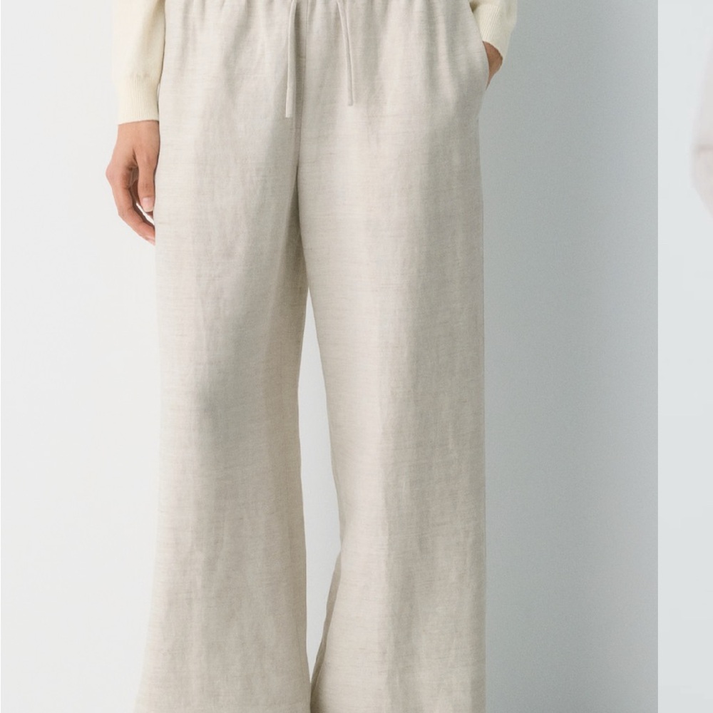 Lodge aritzia Cream Trousers